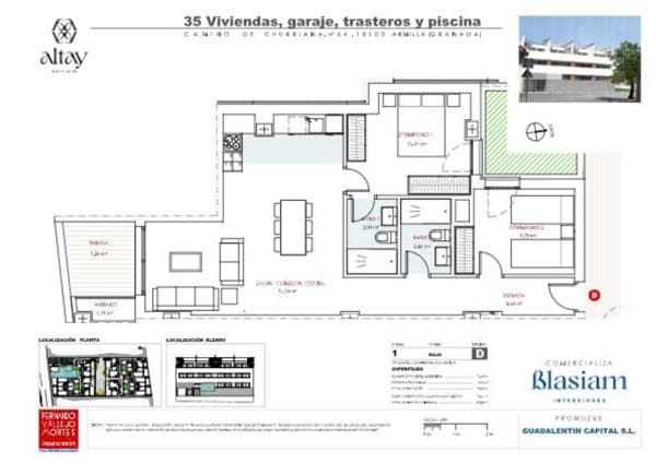 Venta de piso en Piso en Camino de Churriana, 64, Zona Poniente, Armilla, Armilla
photo 1