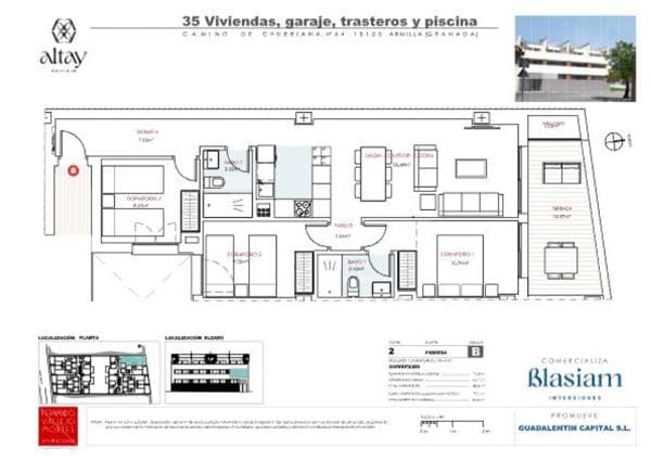 Venta de piso en Piso en Camino de Churriana, 64, Zona Poniente, Armilla, Armilla
photo 1