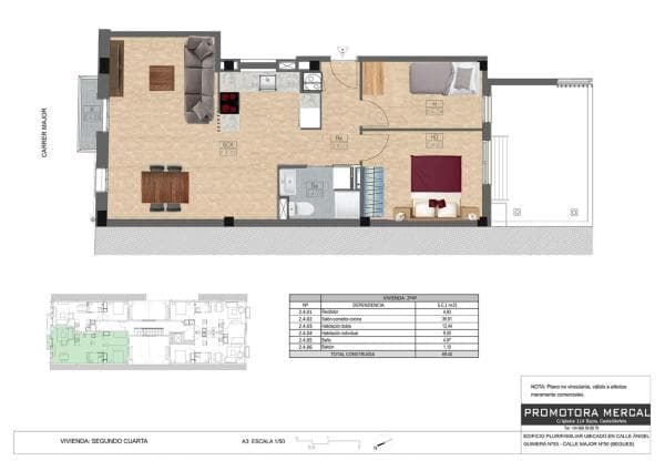 Sale of flat in Piso en Calle Mayor, 50, Begues, Begues
thumbnail 2