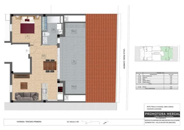 Penthouse for sale at Ático en Calle Mayor, 50, Begues, Begues thumbnail 2