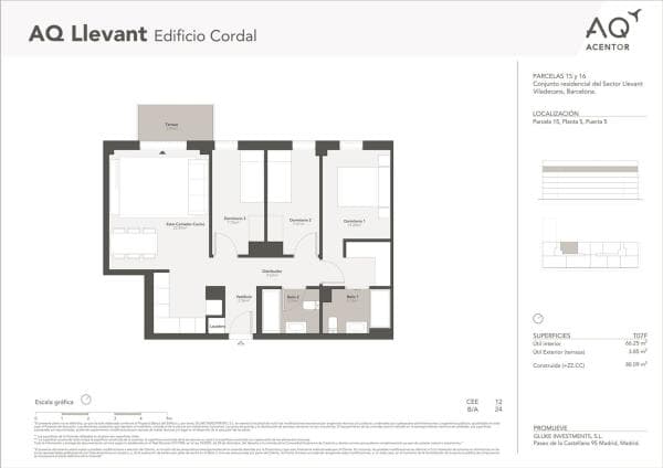 Sale of flat in Piso en Calle de Carmen Conde s/n, Llevant, Viladecans, Viladecans
photo 1