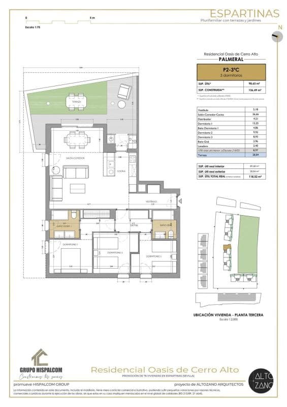Продажа квартиры на Piso en Calle Tomás Campuzano, 4, Zona Colegio Europa, Espartinas, Эспартинес
photo 3