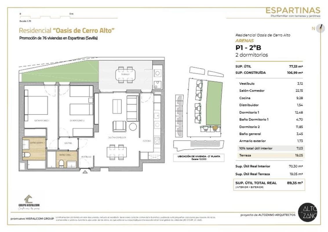 Venta de piso en Piso en Calle Jamaica s/n, Zona Colegio Europa, Espartinas, Espartinas
photo 4