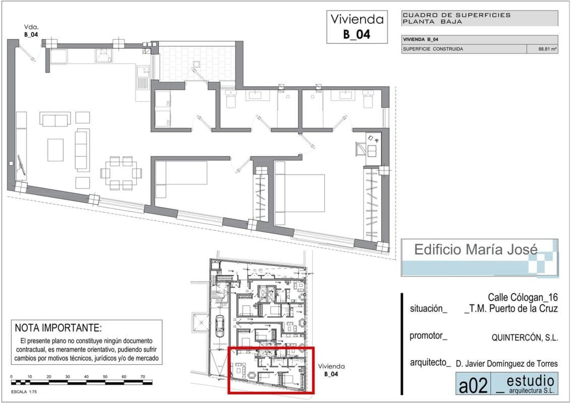 Venta de piso en Piso en Calle Cólogan, 16, Distrito Martiánez, Puerto de la Cruz, Puerto de la Cruz
photo 2