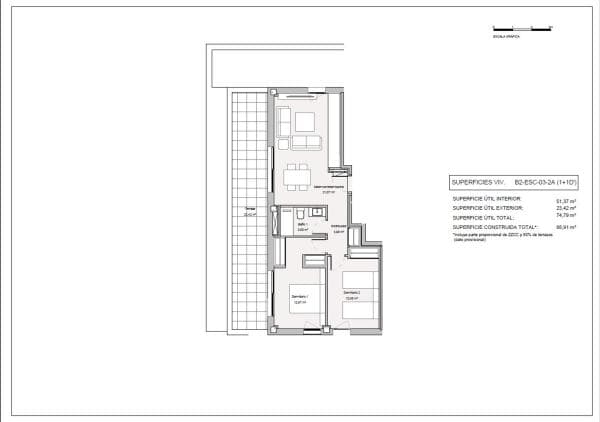 Продажа квартиры на Piso en Poligono Uzp0204 los Berrocales, 65, Los Berrocales, Madrid, Мадрид
photo 1