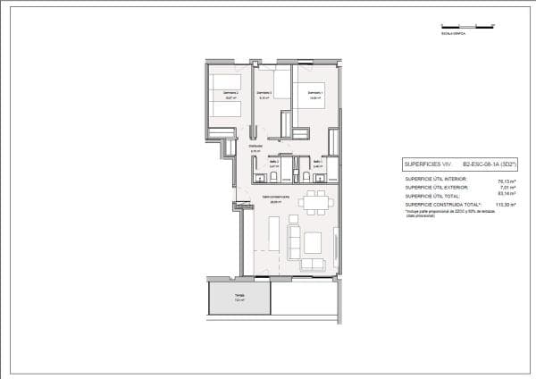 Продажа квартиры на Piso en Poligono Uzp0204 los Berrocales, 65, Los Berrocales, Madrid, Мадрид
photo 1