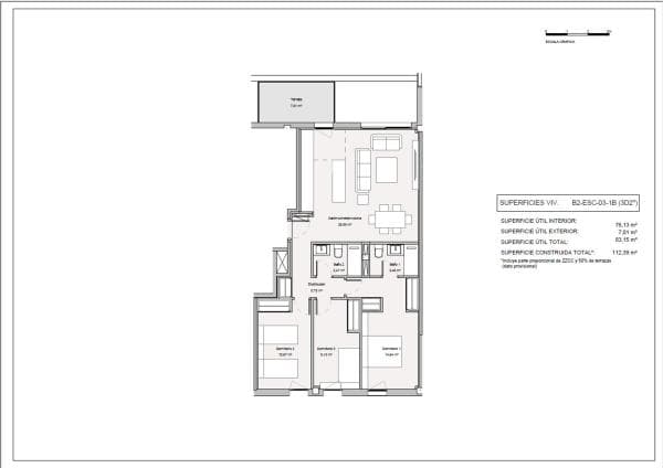 Продажа квартиры на Piso en Poligono Uzp0204 los Berrocales, 65, Los Berrocales, Madrid, Мадрид
photo 1