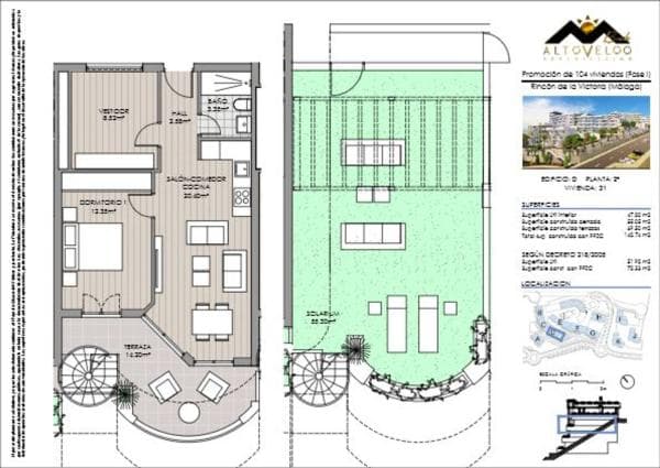 Penthouse for sale at Ático en Torrox, 6, Lo Cea - Los Cortijos, Rincón de la Victoria, Rincón de la Victoria photo 1