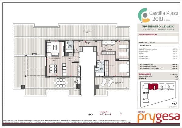Penthouse for sale at Ático en Poligono Cantizal s/n, El Cantizal, Las Rozas de Madrid, Las Rozas de Madrid photo 1
