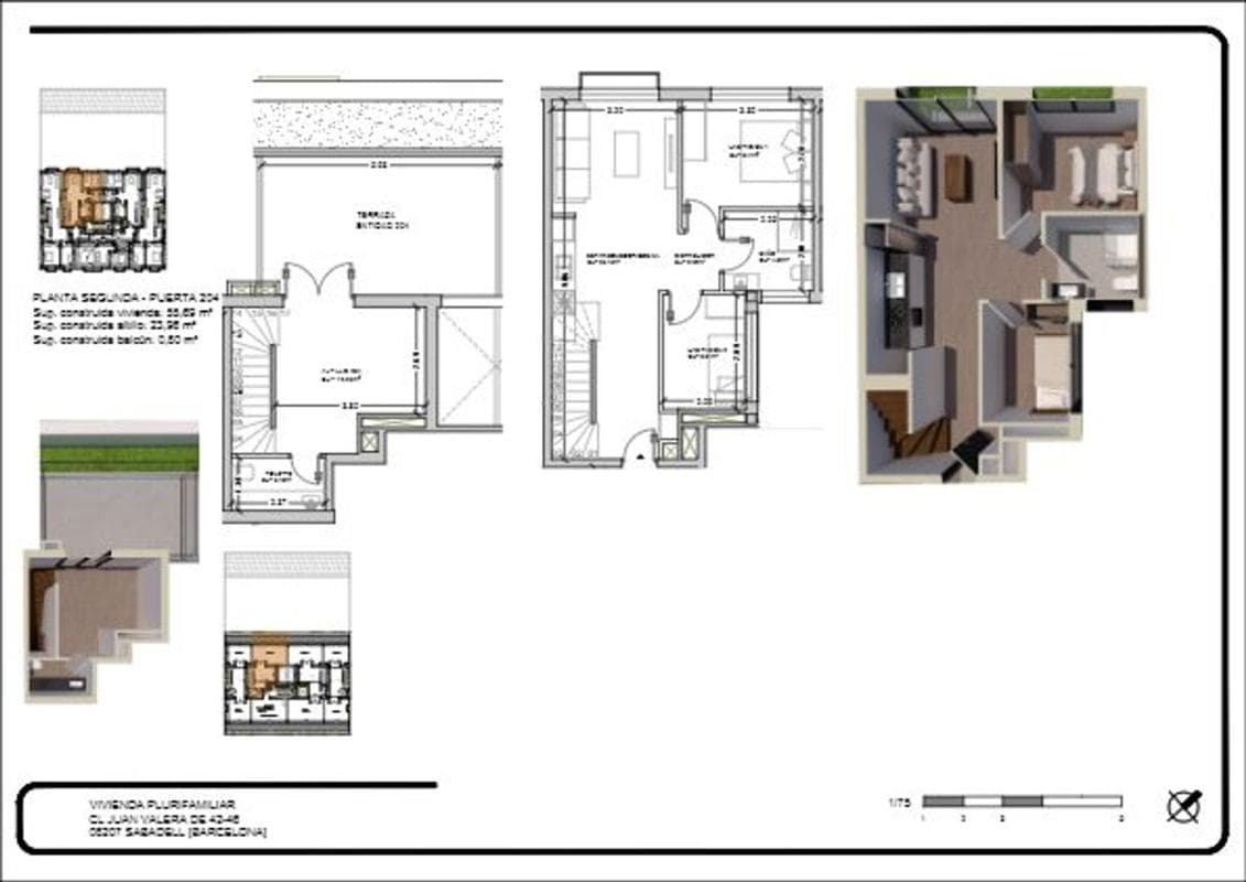 Duplex sale in Dúplex en Calle Juan Valera, 42, Can Rull, Sabadell, Sabadell photo 3