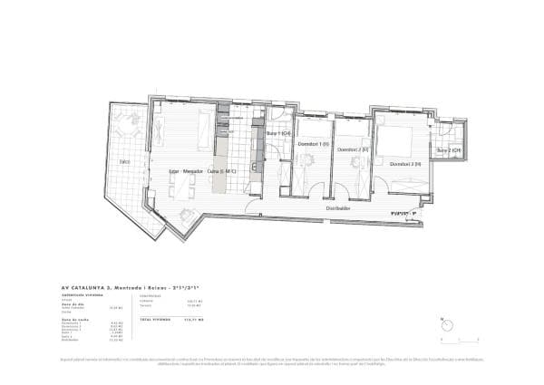 Sale of flat in Piso en Avenida Catalunya, 3, Mas Rampinyo - Carrerada, Montcada i Reixac, Montcada i Reixac
photo 1