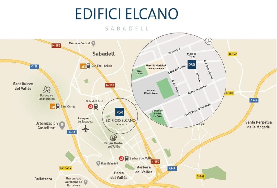 Venta de piso en Piso en ElCano, 61, Creu de Barberà, Sabadell, Sabadell
photo 5