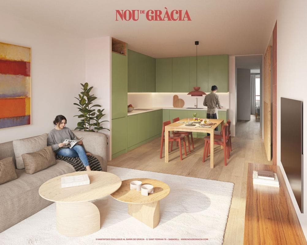 Sale of apartment in Piso en Calle Sant Ferran, 76, Gràcia, Sabadell, Sabadell
photo 3