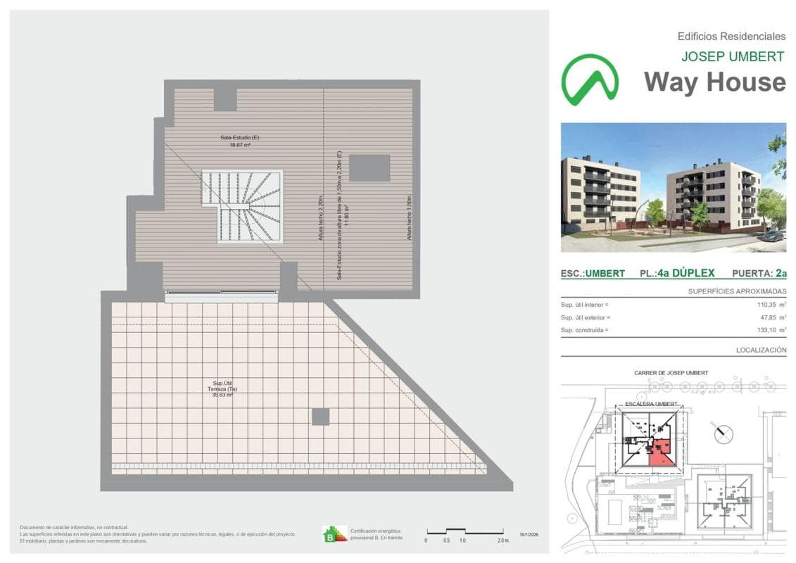 Venta de duplex en Dúplex en Calle de Josep Umbert I Ventura, 108, Font Verda, Granollers, Granollers photo 2