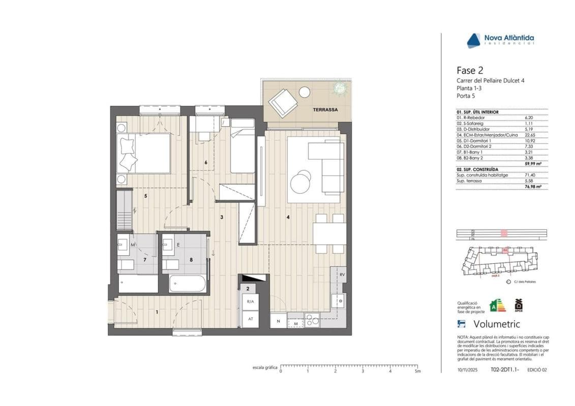 Venta de piso en Piso en Calle Pellaires, 11, Estadi-Horta Vermella-Santa Anna, Vic, Vic
photo 2