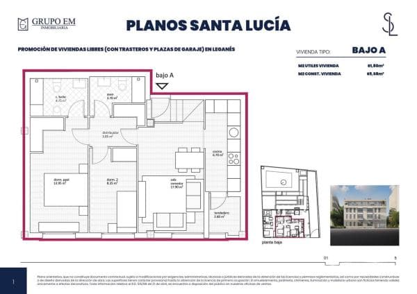 Sale of flat in Piso en Calle Santa Lucia, 6, La Fortuna, Leganés, Leganés
thumbnail 2