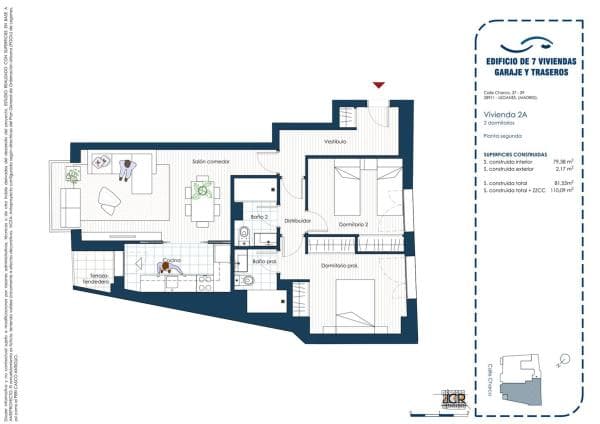 Sale of flat in Piso en Calle El Charco, 37, Casco Antiguo, Leganés, Leganés
thumbnail 2