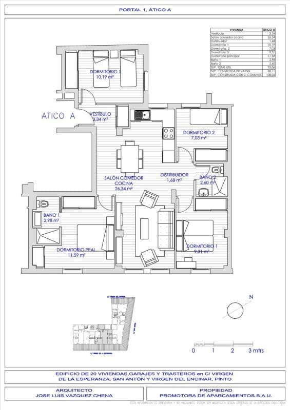 Penthouse sale in Ático en Calle de Virgen Del Encinar, 1, Puerta Pinto - Valparaíso, Pinto, Pinto photo 5