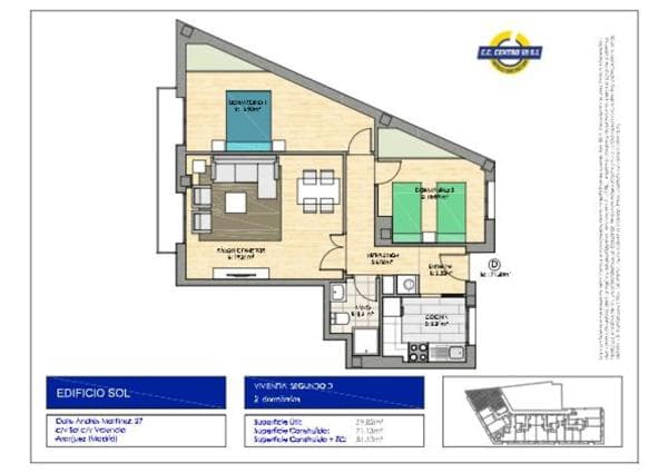 Sale of flat in Piso en Calle Don Andrés Martínez, 27, Centro, Aranjuez, Aranjuez
thumbnail 2