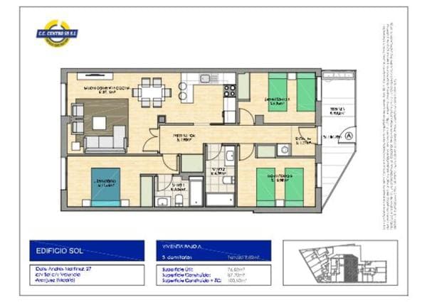 Sale of flat in Piso en Calle Don Andrés Martínez, 27, Centro, Aranjuez, Aranjuez
thumbnail 2