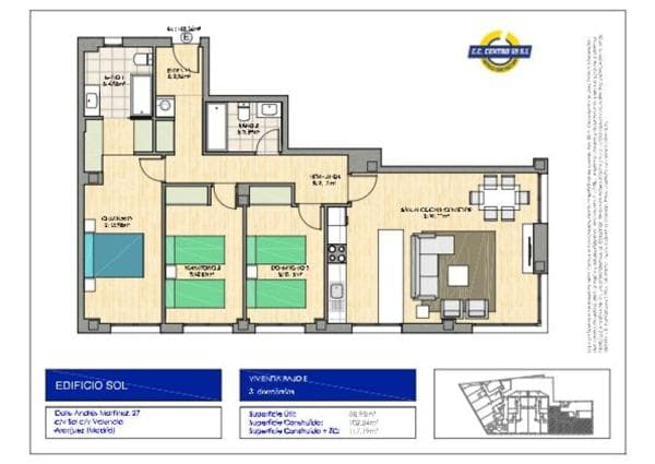 Sale of flat in Piso en Calle Don Andrés Martínez, 27, Centro, Aranjuez, Aranjuez
thumbnail 2