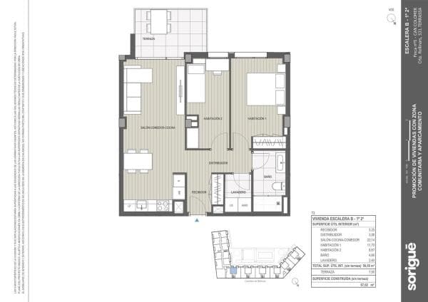 Sale of flat in Piso en Carretera de Rellinars, 531, Poble Nou, Terrassa, Terrassa
thumbnail 1
