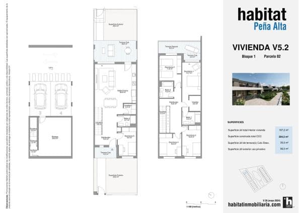 Chalet adosado en Calle de la Pitera s/n, Vistahermosa, Alicante / Alacant thumbnail 1