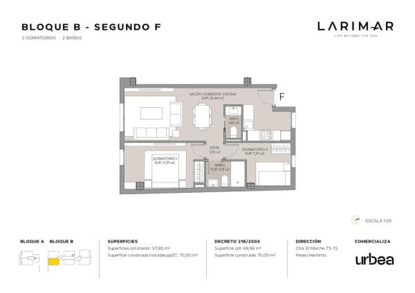 Продажа квартиры на Piso en Paseo Marítimo el Morche, 15, El Morche, Torrox, Торрокс
photo 1