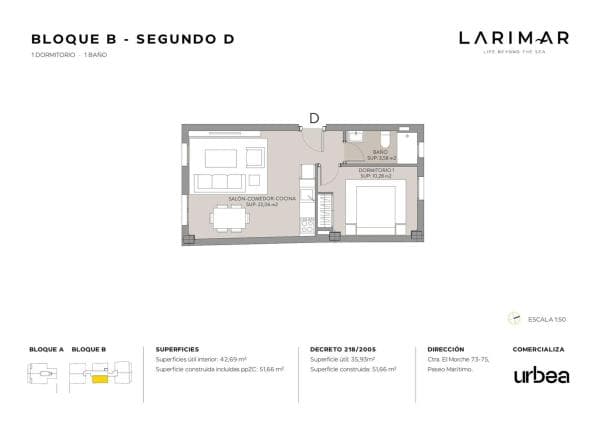 Продажа квартиры на Piso en Paseo Marítimo el Morche, 15, El Morche, Torrox, Торрокс
photo 1