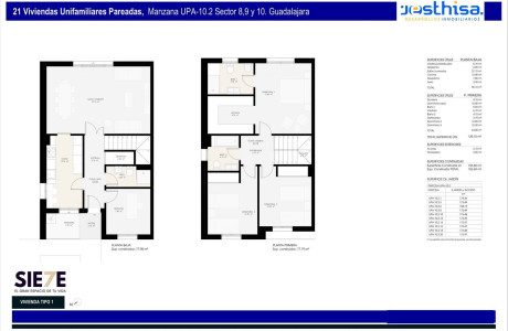 Chalet pareado en venta en calle Peñalen, 1