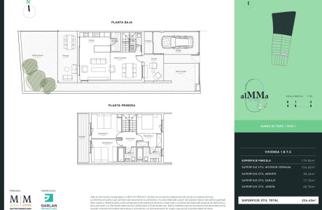 Chalet adosado en venta en calle de la Alegría, 1