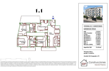 Piso en venta en avenida Cid Campeador, 2