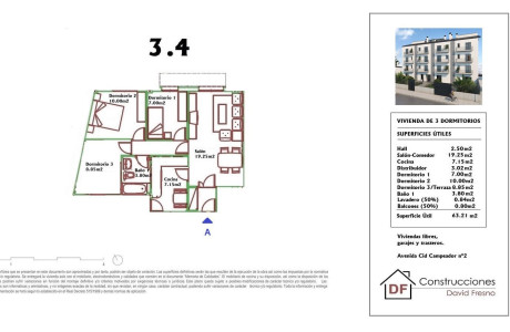 Piso en venta en avenida Cid Campeador, 2