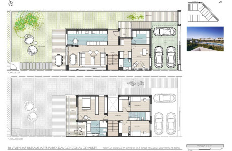 Chalet pareado en venta en Parcela 3, manzana 27, sector Uz. 1-2-3 s/n