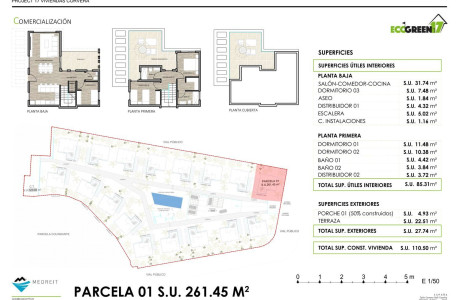 Casa o chalet independiente en venta en calle Corvera Golf & Country Club s/n