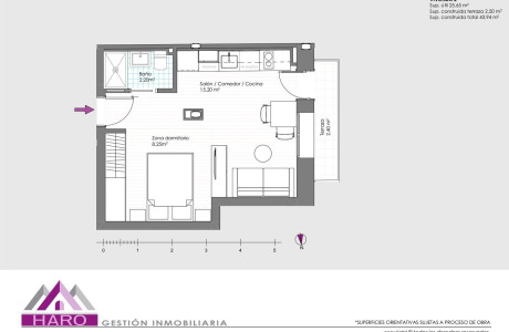 Estudio en venta en calle Francisco Salas, 20