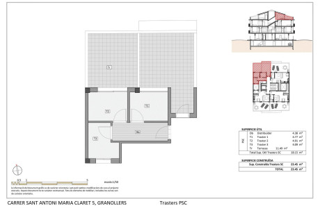 Dúplex en venta en calle Sant Antoni María Claret, 5