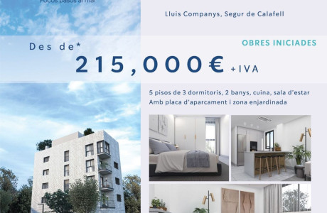 Piso en venta en avenida Lluís Companys, 90