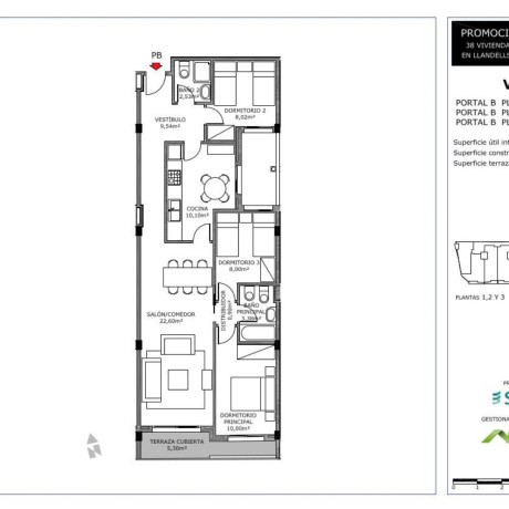 Piso en venta en calle dels Llandells, 16