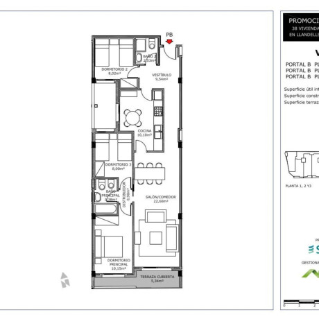 Piso en venta en calle dels Llandells, 16