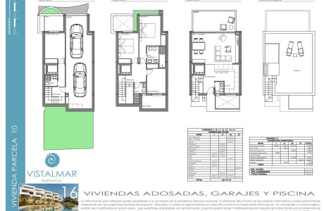 Chalet adosado en venta en calle Drago, 7