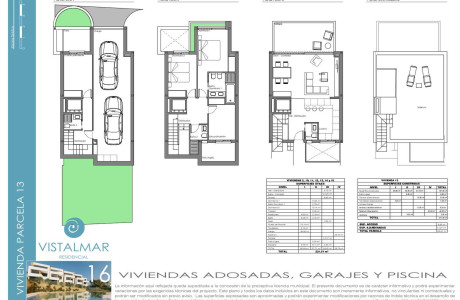 Chalet adosado en venta en calle Drago, 7