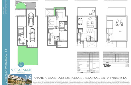 Chalet adosado en venta en calle Drago, 7