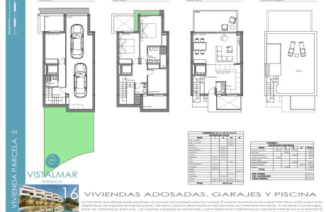 Chalet adosado en venta en calle Drago, 7