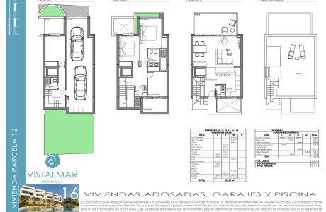 Chalet adosado en venta en calle Drago, 7