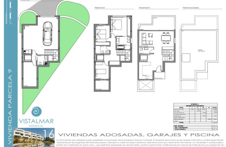 Chalet adosado en venta en calle Drago, 7