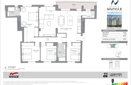 Piso en venta en paseo Ronda 34-36 & C/ Julio Rodríguez Yordi, 16