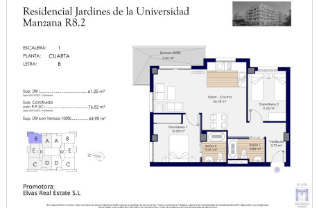 Piso en venta en calle Francisco Tejada Vizuete s/n