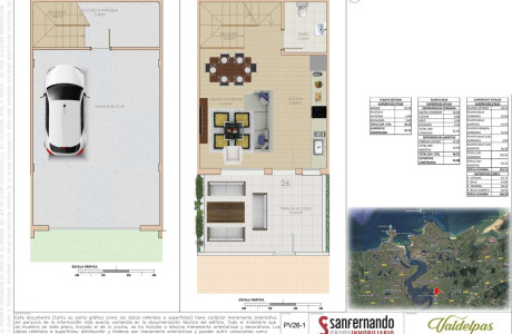 Chalet adosado en venta en avenida Cantabria, 2120