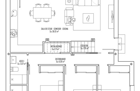 Chalet pareado en venta en calle Hermanos Puigmail, 10